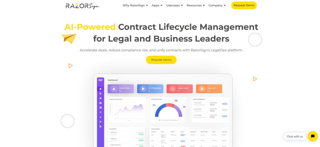 Razorsign Homepage Screenshot New
