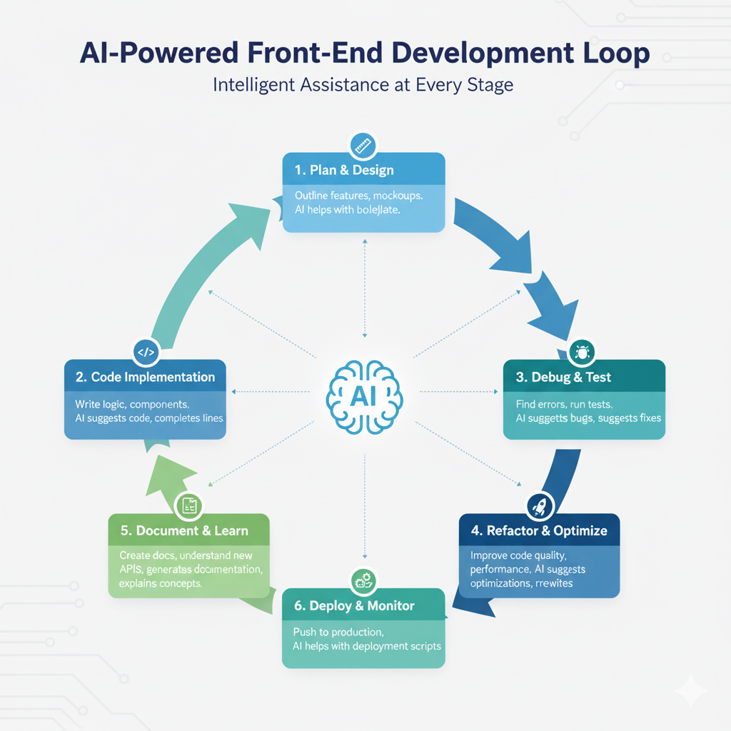 How-AI-integrates-into-a-front-end-developer